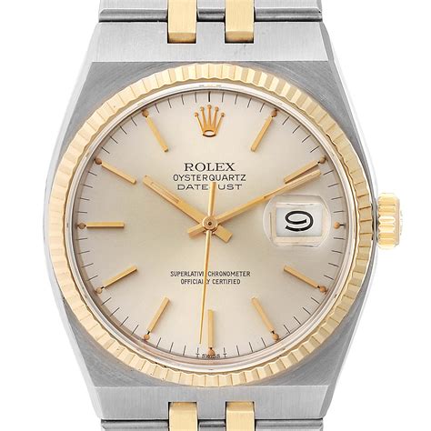 rolex datejust 17014 mens oysterquartz for sale|men's Rolex oysterquartz Datejust 17013.